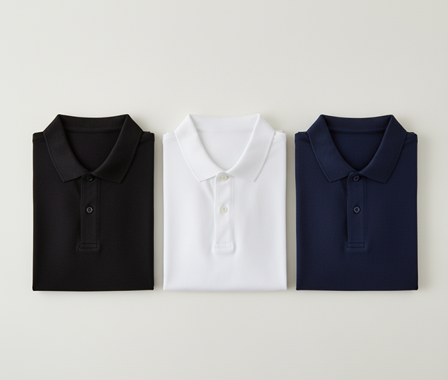 Pack of 3 polo shirts